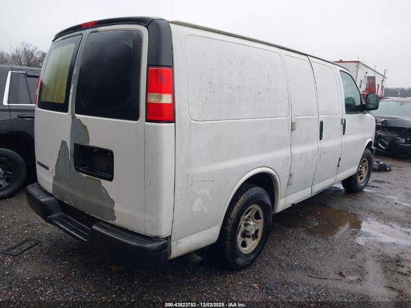 2008 Chevrolet Express Work Van VIN: 1GCFG15X581222637 Lot: 43823752