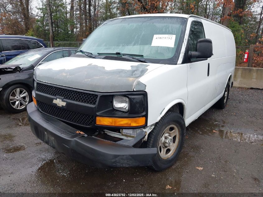 2008 Chevrolet Express Work Van VIN: 1GCFG15X581222637 Lot: 43823752