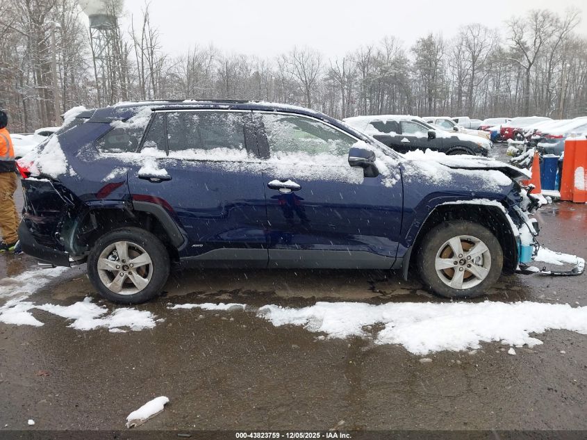 2025 Toyota Rav4 Hybrid Xle VIN: JTMRWRFVXSJ074102 Lot: 43823759