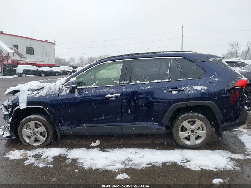 2025 Toyota Rav4 Hybrid Xle VIN: JTMRWRFVXSJ074102 Lot: 43823759