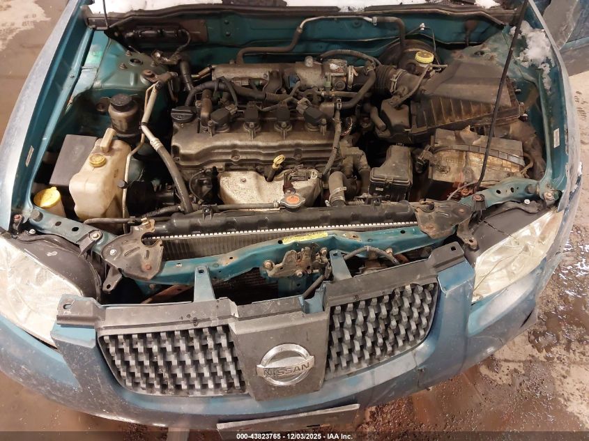 2004 Nissan Sentra 1.8S VIN: 3N1CB51D64L872295 Lot: 43823765