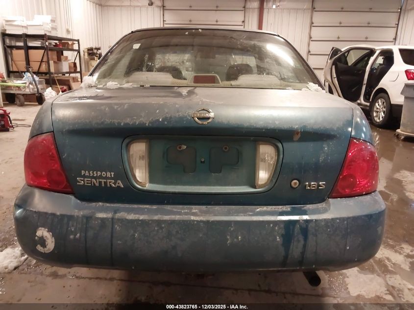 2004 Nissan Sentra 1.8S VIN: 3N1CB51D64L872295 Lot: 43823765