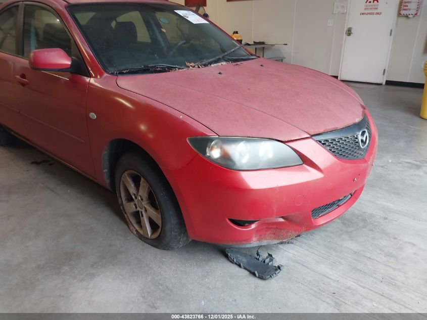 2004 Mazda Mazda3 I VIN: JM1BK12F341194484 Lot: 43823766