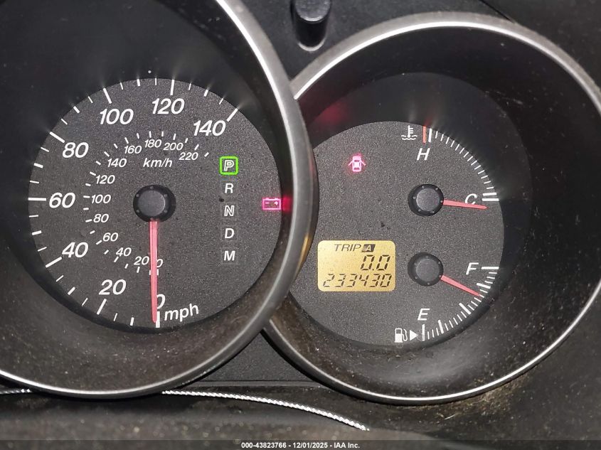 2004 Mazda Mazda3 I VIN: JM1BK12F341194484 Lot: 43823766