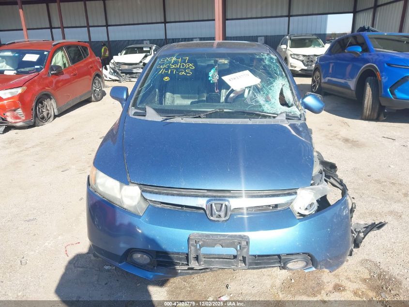 2008 Honda Civic Ex-L VIN: 1HGFA16968L021675 Lot: 43823779