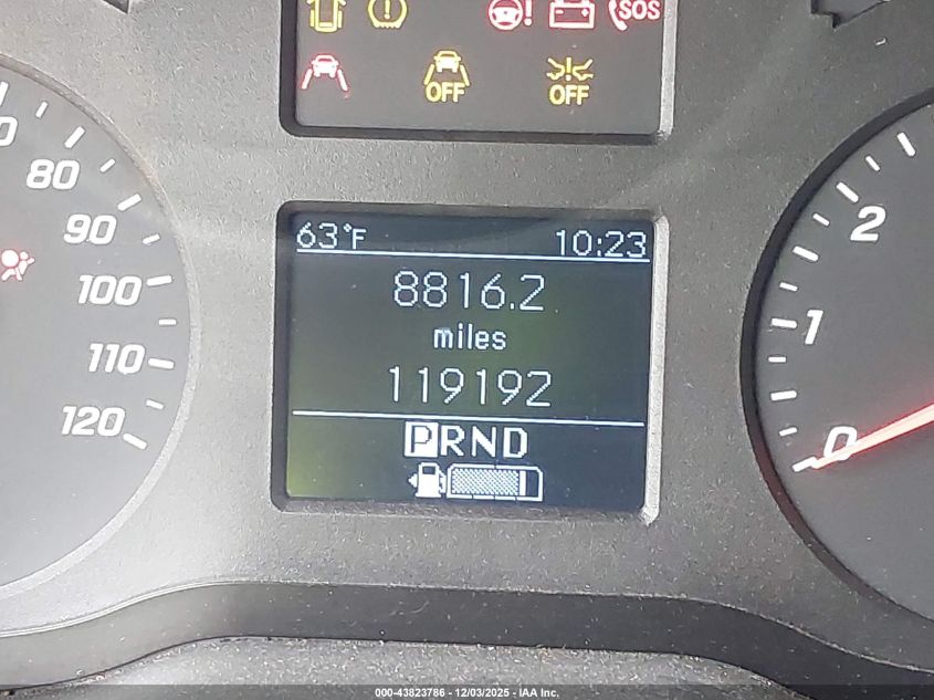 2020 Mercedes-Benz Sprinter 1500 Standard Roof I4 VIN: W1Y70BGY7LT038233 Lot: 43823786