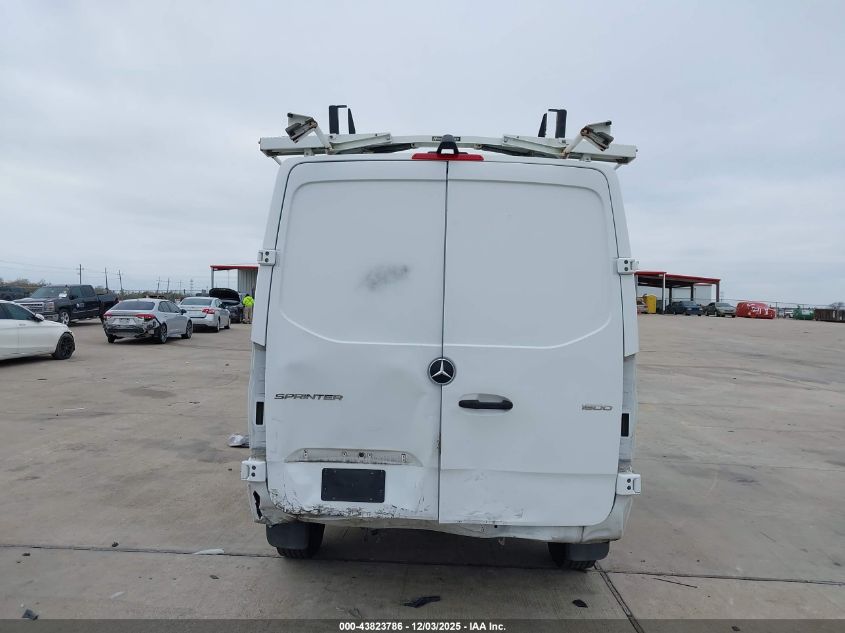 2020 Mercedes-Benz Sprinter 1500 Standard Roof I4 VIN: W1Y70BGY7LT038233 Lot: 43823786