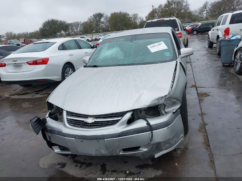 2005 Chevrolet Impala VIN: 2G1WF52E259210958 Lot: 43823807