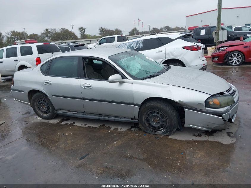 2005 Chevrolet Impala VIN: 2G1WF52E259210958 Lot: 43823807