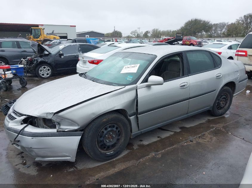 2005 Chevrolet Impala VIN: 2G1WF52E259210958 Lot: 43823807