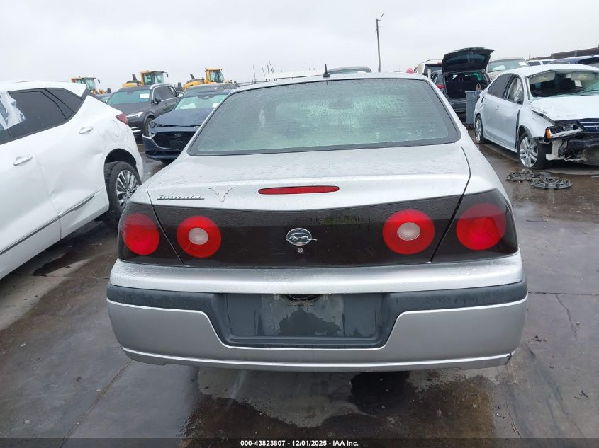 2005 Chevrolet Impala VIN: 2G1WF52E259210958 Lot: 43823807