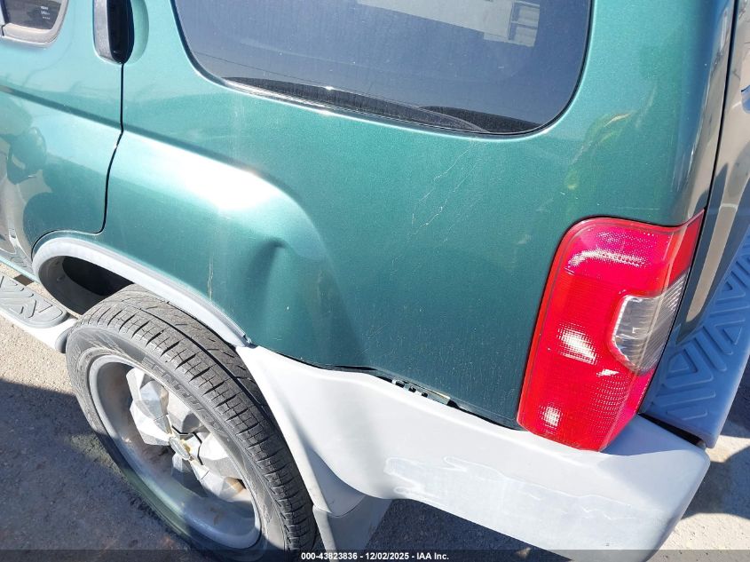 2001 Nissan Xterra Xe-V6 VIN: 5N1ED28T71C540123 Lot: 43823836