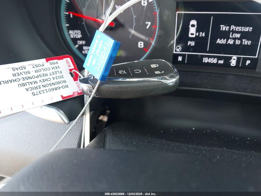 2024 Chevrolet Malibu Fwd 1Lt VIN: 1G1ZD5ST9RF205254 Lot: 43823869