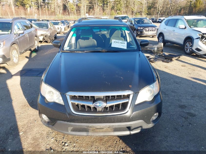 2009 Subaru Outback 2.5I VIN: 4S4BP61C597321645 Lot: 43823889