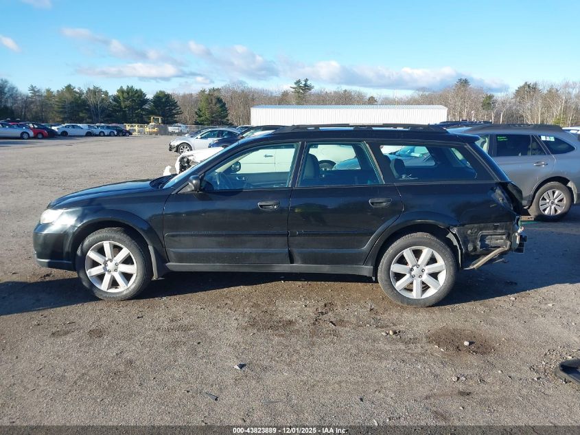 2009 Subaru Outback 2.5I VIN: 4S4BP61C597321645 Lot: 43823889