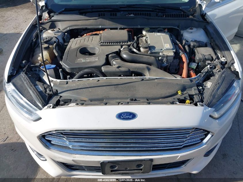 2015 Ford Fusion Energi Titanium VIN: 3FA6P0SU8FR242474 Lot: 43823899
