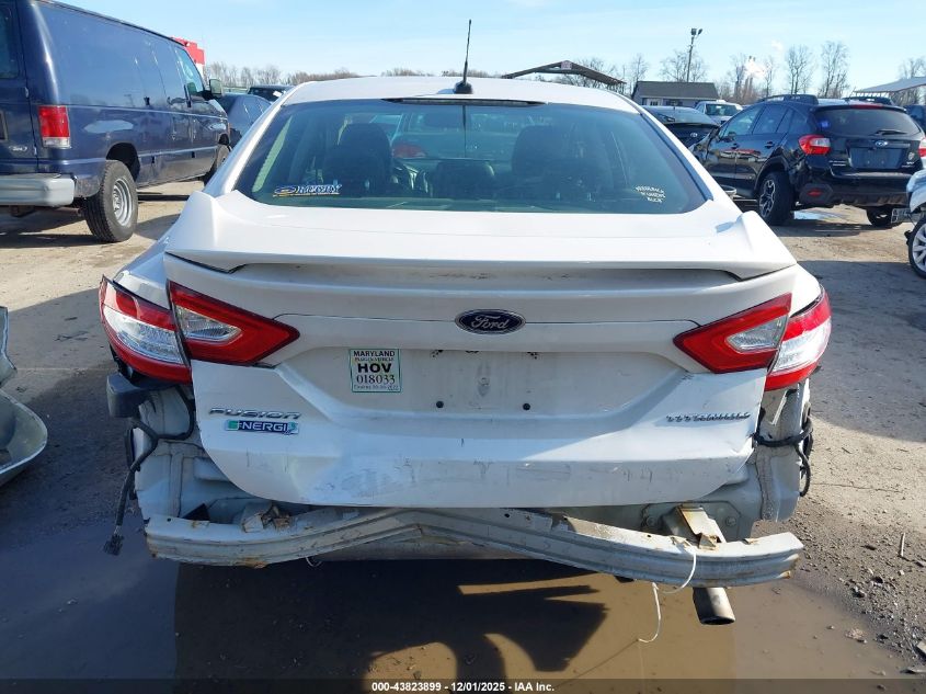 2015 Ford Fusion Energi Titanium VIN: 3FA6P0SU8FR242474 Lot: 43823899