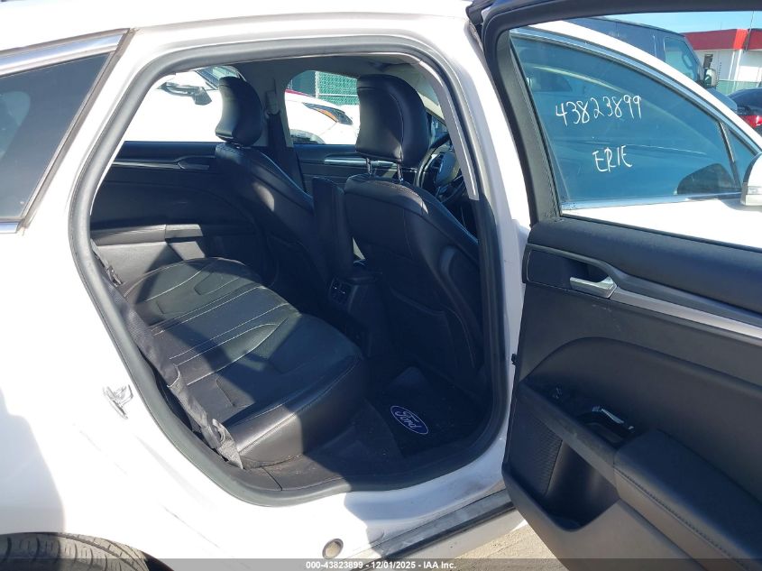 2015 Ford Fusion Energi Titanium VIN: 3FA6P0SU8FR242474 Lot: 43823899