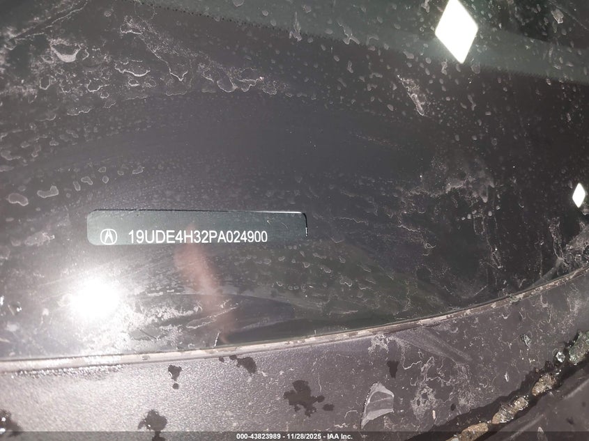 2023 Acura Integra A-Spec VIN: 19UDE4H32PA024900 Lot: 43823989