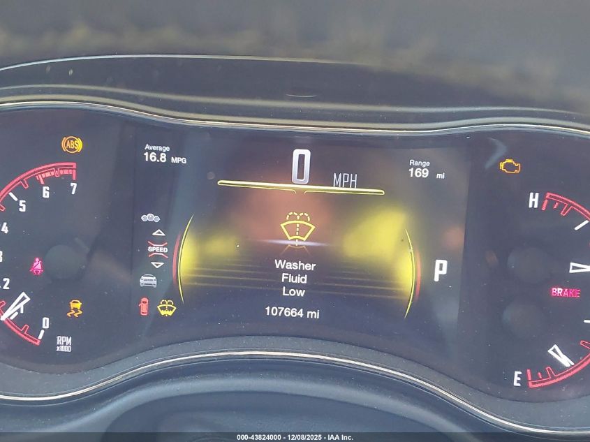 2018 Dodge Durango R/T Rwd VIN: 1C4SDHCT8JC184038 Lot: 43824000