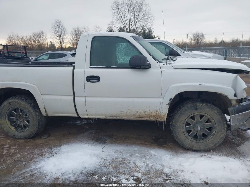 2007 Chevrolet Silverado 1500 Classic Work Truck VIN: 3GCEK14ZX7G238538 Lot: 43824059