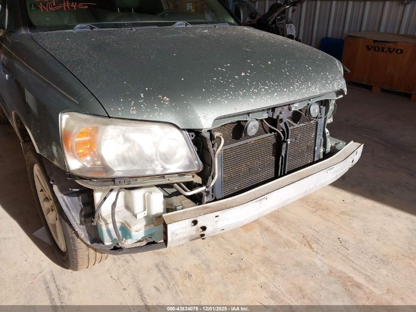 2007 Toyota Highlander Hybrid Limited V6 VIN: JTEHW21A370039840 Lot: 43824076