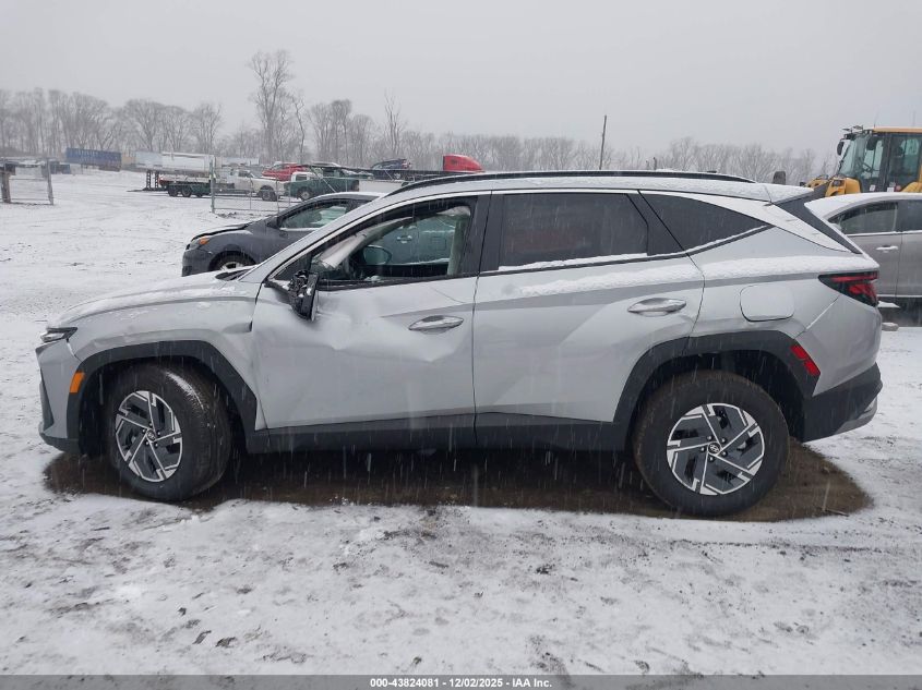 2025 Hyundai Tucson Hybrid Blue VIN: KM8JBDD13SU342302 Lot: 43824081
