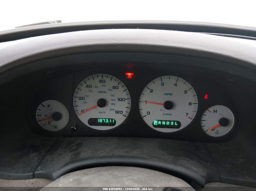 2003 Chrysler Town & Country Ex VIN: 2C8GP74L83R125960 Lot: 43824093