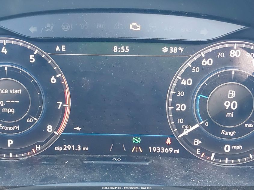 2018 Volkswagen Atlas 3.6L V6 Sel Premium VIN: 1V2NR2CA7JC502367 Lot: 43824140