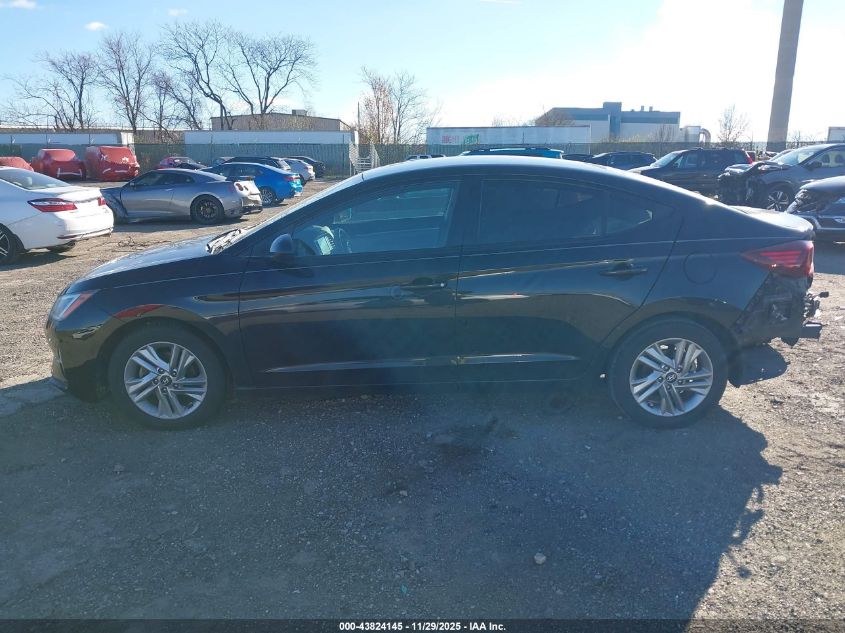 2019 Hyundai Elantra Sel VIN: KMHD84LF6KU786752 Lot: 43824145