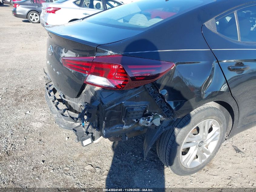 2019 Hyundai Elantra Sel VIN: KMHD84LF6KU786752 Lot: 43824145