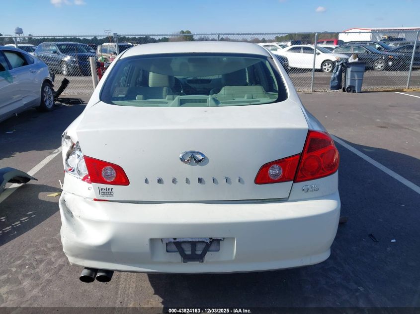 2006 Infiniti G35 VIN: JNKCV51E96M505055 Lot: 43824163