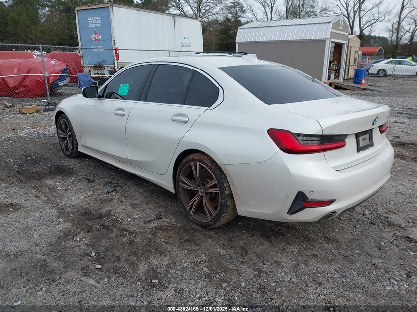 Vin: 3mw5r1j03l8b26439, lot: 44319654, bmw 330i 20203