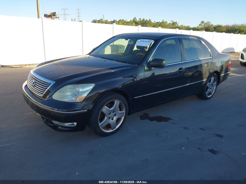 JTHBN36F255013090 2005 LEXUS LS photo no. 2