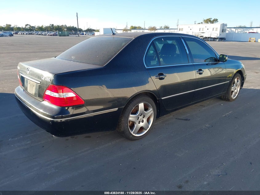 JTHBN36F255013090 2005 LEXUS LS photo no. 4