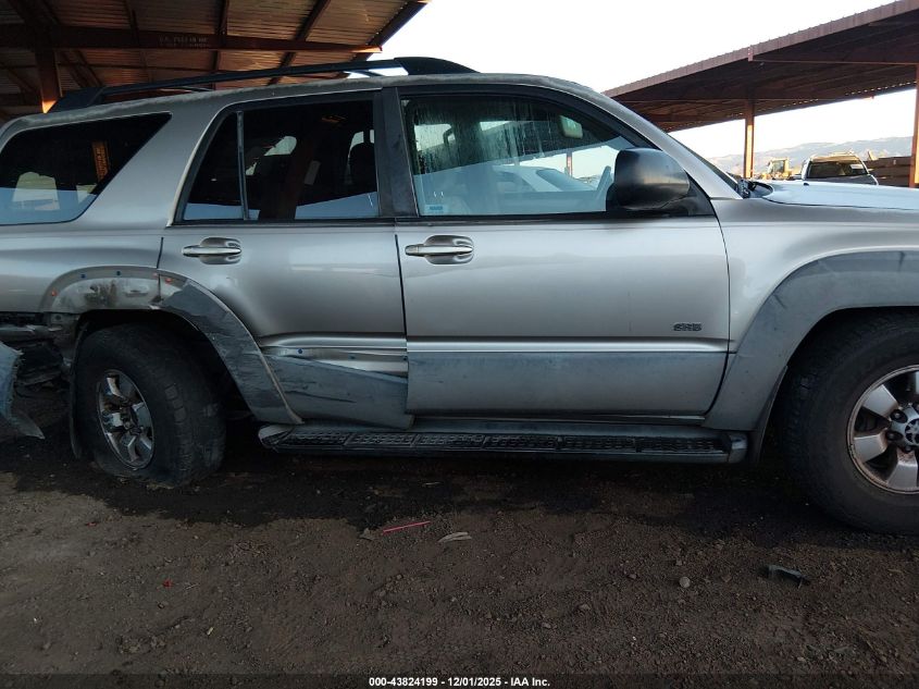 2003 Toyota 4Runner Sr5 V6 VIN: JTEZU14R330003288 Lot: 43824199