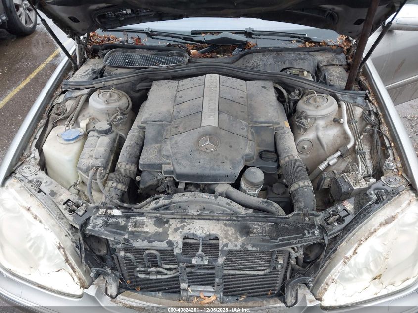 2003 Mercedes-Benz S 500 VIN: WDBNG75J63A366294 Lot: 43824261