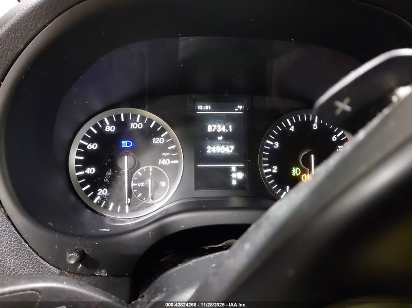 2016 Mercedes-Benz Metris VIN: WD4PG2EE7G3134612 Lot: 43824268