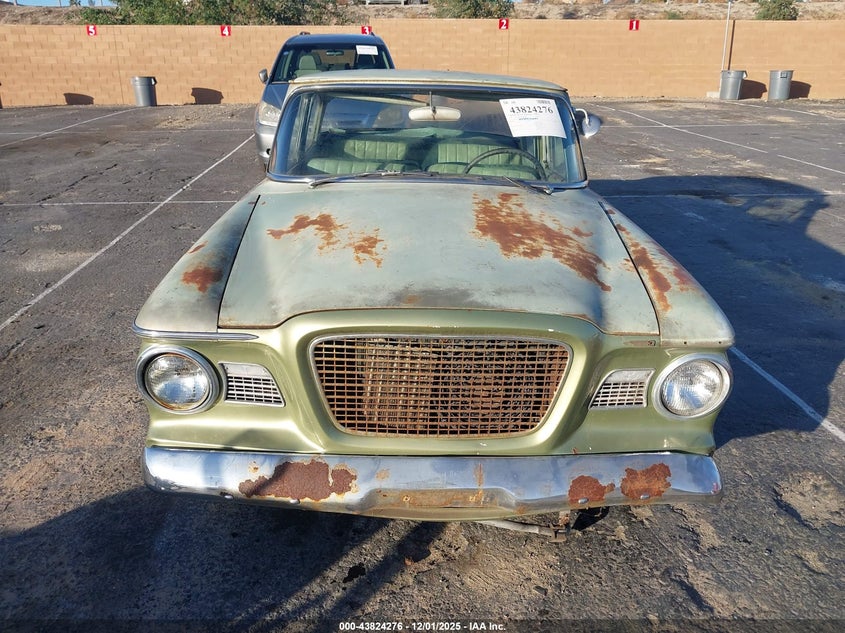 1960 Studebaker Car VIN: 60S42193 Lot: 43824276