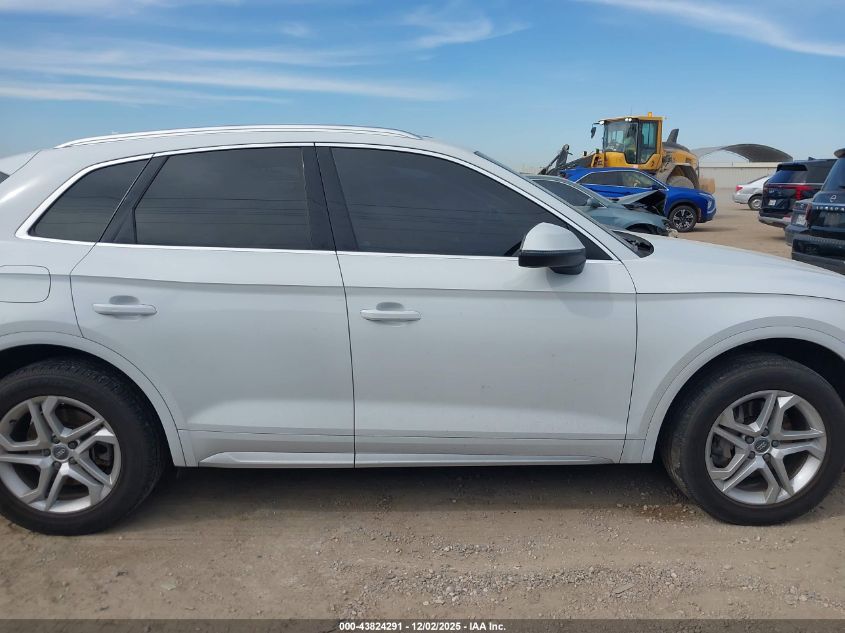 2019 Audi Q5 45 Premium VIN: WA1ANAFY6K2038553 Lot: 43824291