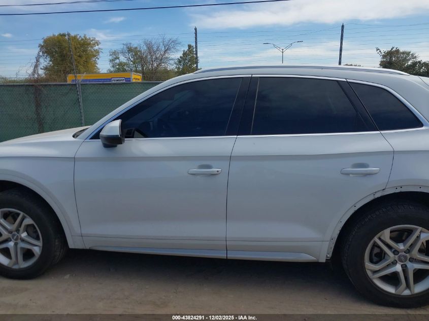 2019 Audi Q5 45 Premium VIN: WA1ANAFY6K2038553 Lot: 43824291