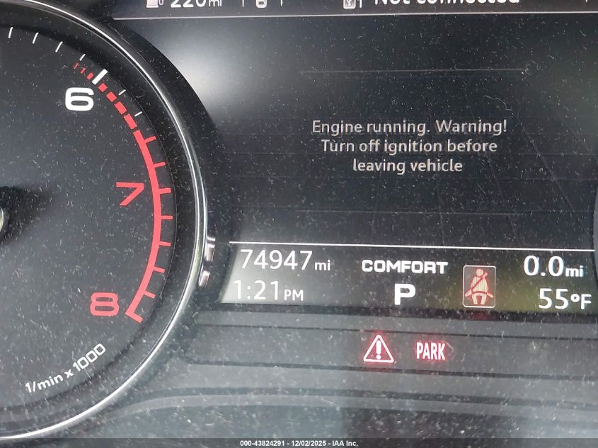 2019 Audi Q5 45 Premium VIN: WA1ANAFY6K2038553 Lot: 43824291