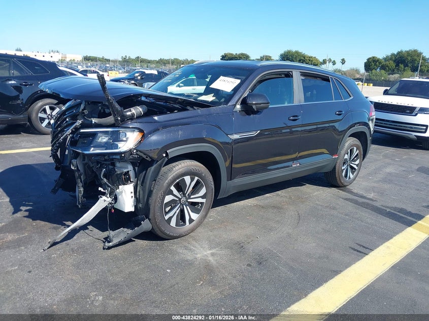 Vin: 1v2de2ca7rc234892, lot: 44319781, volkswagen atlas cross sport 2.0t se 20242
