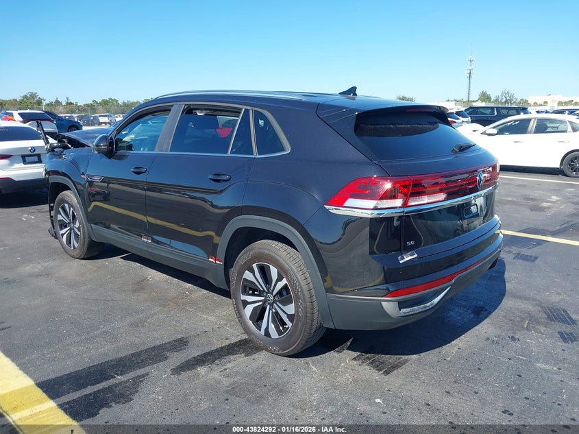 Vin: 1v2de2ca7rc234892, lot: 44319781, volkswagen atlas cross sport 2.0t se 20243