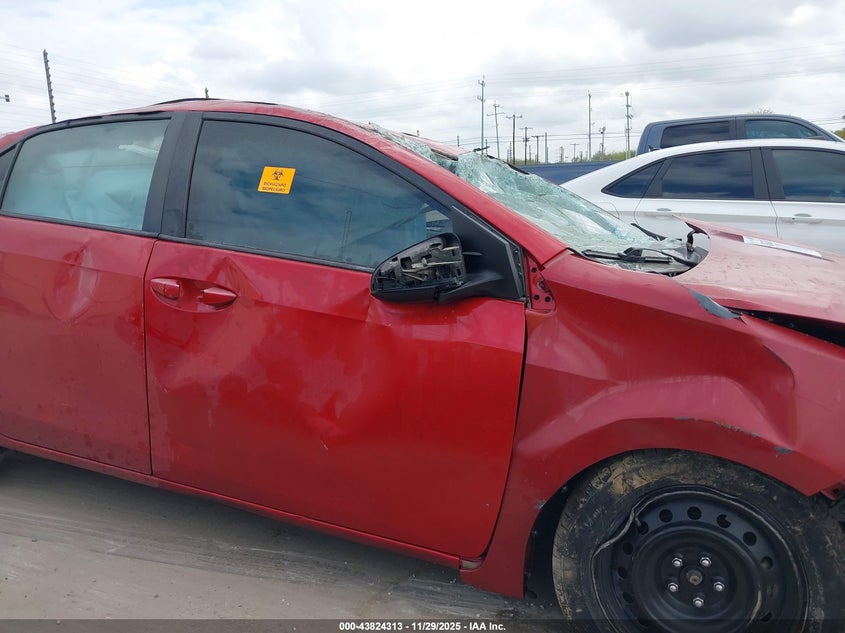 2019 Toyota Corolla Le VIN: 2T1BURHE1KC170152 Lot: 43824313