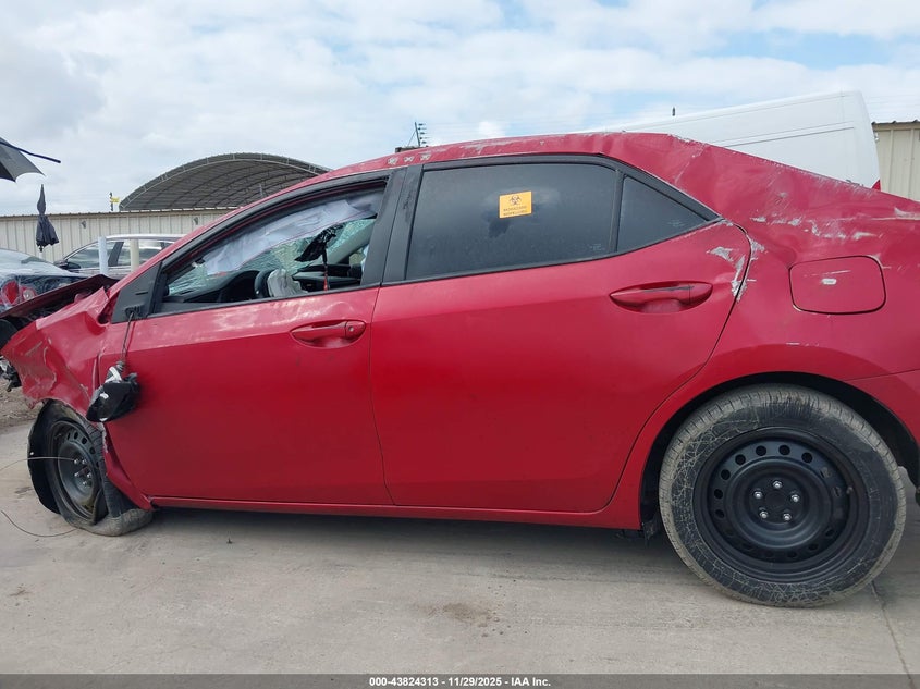 2019 Toyota Corolla Le VIN: 2T1BURHE1KC170152 Lot: 43824313