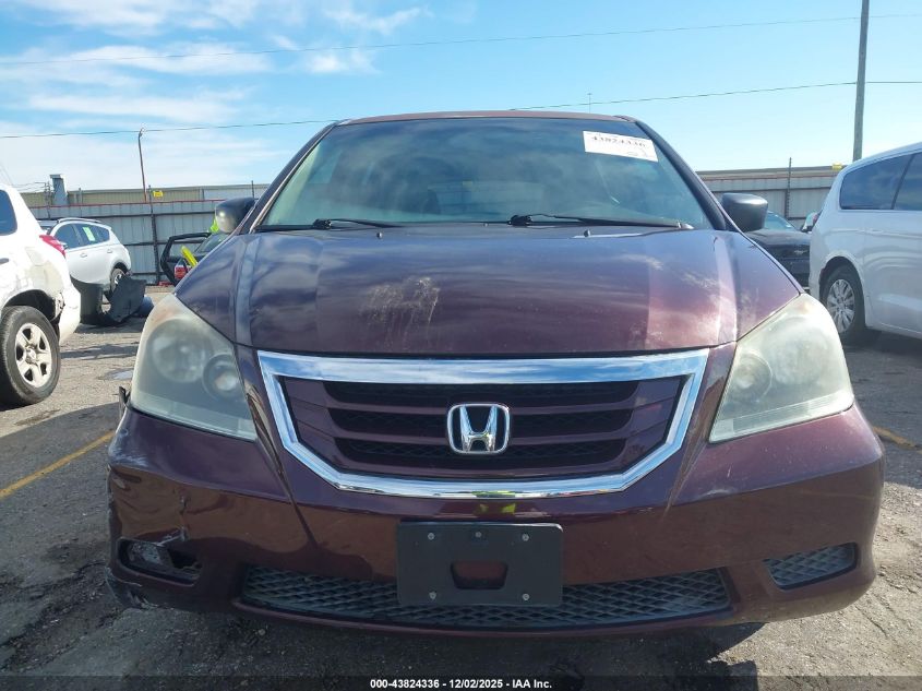 2009 Honda Odyssey Lx VIN: 5FNRL38289B029539 Lot: 43824336