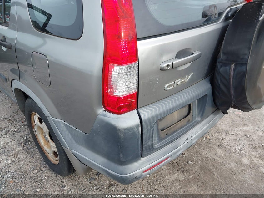 2005 Honda Cr-V Lx VIN: JHLRD68515C013847 Lot: 43824366