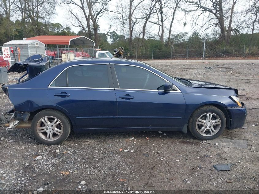 2007 Honda Accord 2.4 Ex VIN: 1HGCM56737A205353 Lot: 43824377