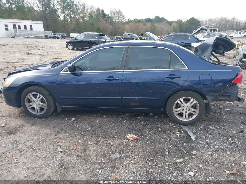 2007 Honda Accord 2.4 Ex VIN: 1HGCM56737A205353 Lot: 43824377